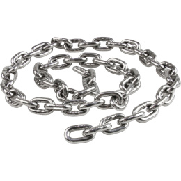 Цепь якорная 10 мм нержавеющая сталь DIN 766 (41110, 10265199)